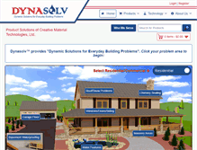 Tablet Screenshot of dynasolv.com